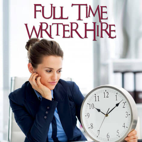 full time writer